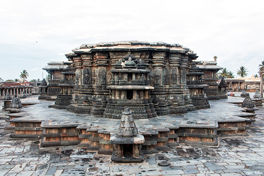 ವಿಪಿನ್ ಬಾಳಿಗ ತೆಗೆದ ಬೇಲೂರು ಚನ್ನಕೇಶವ ದೇವಾಲಯದ ಚಿತ್ರ