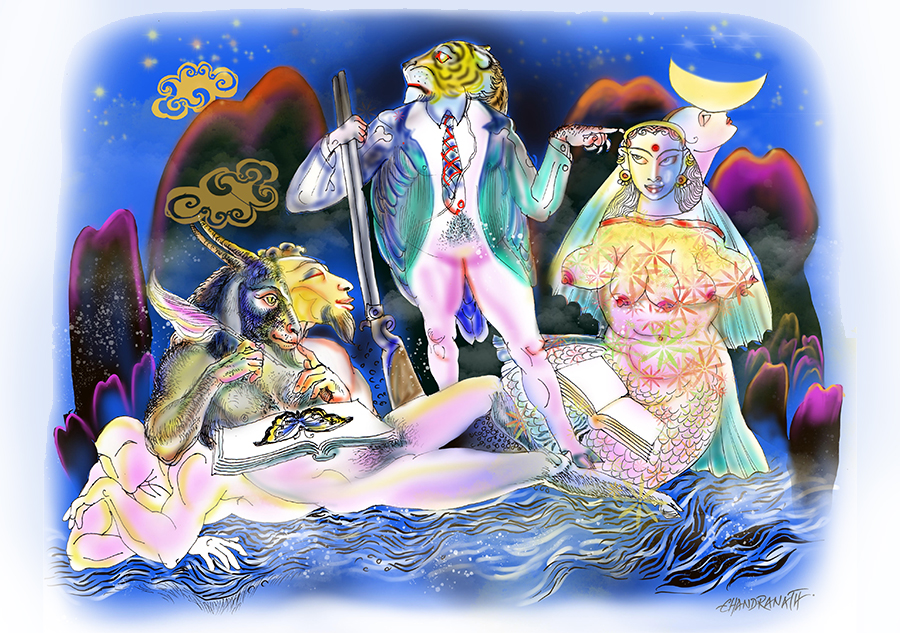 ಅಬ್ದುಲ್ ರಶೀದ್ ವಿರಚಿತ  ‘ರಕ್ತಚಂದನ’ ಎಂಬ ನೀಳ್ಗತೆಯು