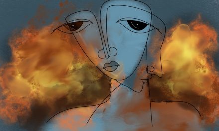 ನೀಲಿ ಬರೆಗಳ ಮುಟ್ಟಿ ಮುಟ್ಟಿ ನೋಡಿದ